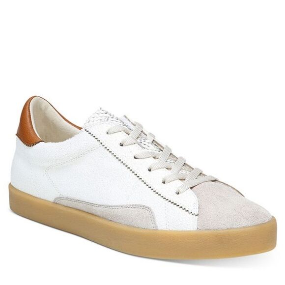 Sam Edelman Women's Prima Leather Lace Up Sneakers Size 8.5 EU 38.5 - Picture 1 of 15